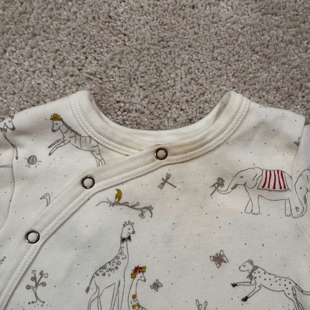 Pehr Kimono Romper - Circus Print - 3 to 6 months - Picture 3 of 7